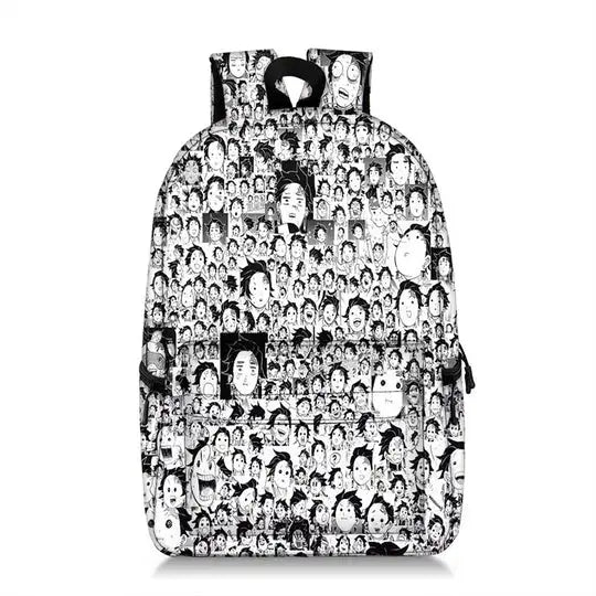 Anime Backpacks collection, durable and spacious, designed with vibrant anime prints for fans and everyday use.