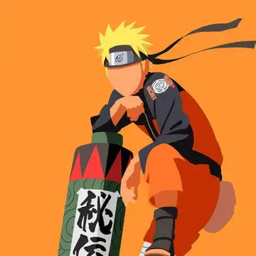 Naruto Merchandise Collection - A display of merchandise adorned with your favorite Naruto characters and symbols.