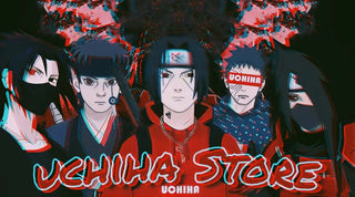 Banner image for Uchihastore.com, featuring a vibrant display of anime merchandise, collectibles, and accessories for fans of all ages.